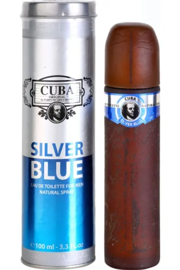 Cuba Silver Blue Erkek Parfüm EDT 100 ML