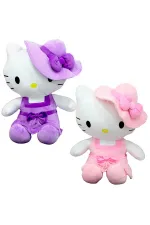 Peluş Hello Kitty Elbiseli Şapkalı 36 cm Peluş Hello Kitty Elbiseli Şapkalı 36 cm