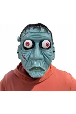 Frankenstein Temalı Sallanan Oynar Gözlü Maske Frankenstein Temalı Sallanan Oynar Gözlü Maske