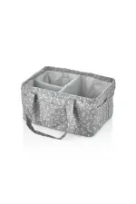  Katlamalı Anne & Bebek Organizer 795 Gri Çiçek