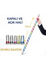 Sihirli Açılır Baston – Mendilden Bastona İlizyon Oyunu (70 cm) Sihirli Açılır Baston – Mendilden Bastona İlizyon Oyunu (70 cm)