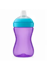 Yumuşak Uçlu Bardak 300 ml Mor Yumuşak Uçlu Bardak 300 ml Mor