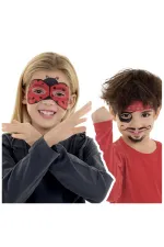 Mask Up Yüz Boyası 3 Renk Carnival Mask Up Yüz Boyası 3 Renk Carnival