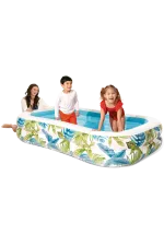 IH57177 YAPRAK DESENLI TROPIK AILE
