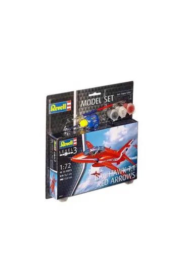 Revell 1:72 BAe Hawk T.1 Red Arrows Model Seti 64921 Revell 1:72 BAe Hawk T.1 Red Arrows Model Seti 64921