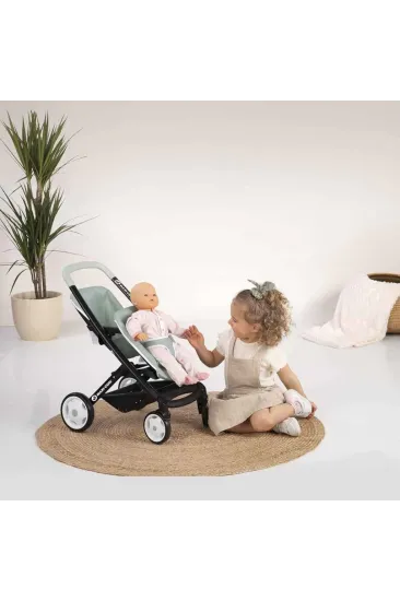 İkiz Oyuncak Bebek Arabası Yeşil OYUNCAK İkiz Oyuncak Bebek Arabası Yeşil OYUNCAK