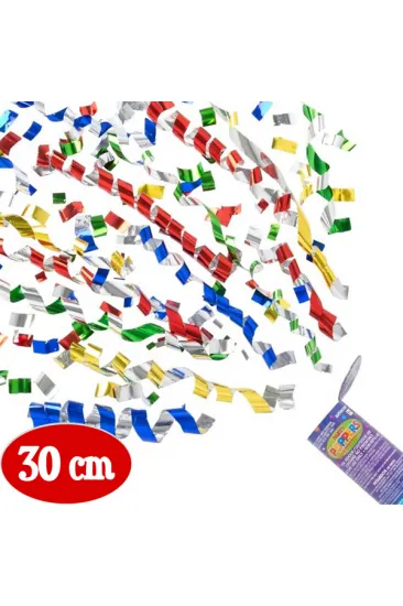 Karışık Renkli Konfeti 30 cm Karışık Renkli Konfeti 30 cm