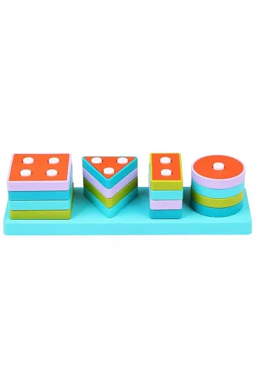 LC Ahşap Geometrik Şekiller Bul-Tak LC Ahşap Geometrik Şekiller Bul-Tak