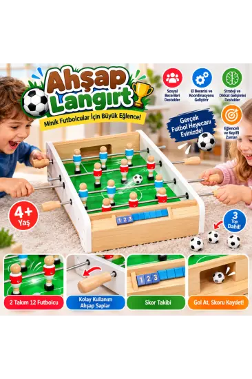 Ahşap Langırt Ahşap Langırt