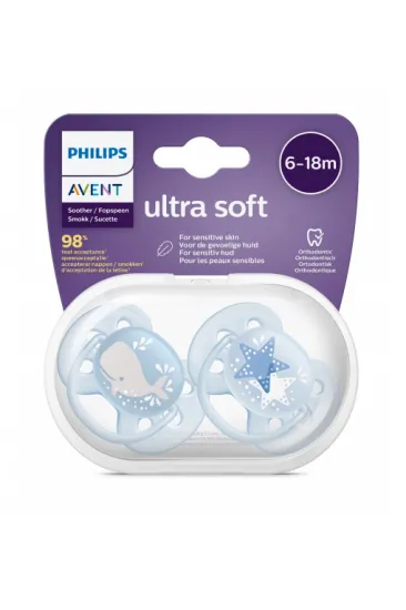 Ultra Soft Emzik 6-18 Ay Erkek Ultra Soft Emzik 6-18 Ay Erkek