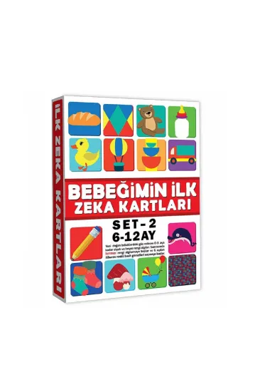 2205 Eğitici Kartlar 6-12 Ay Zeka Kartları 2205 Eğitici Kartlar 6-12 Ay Zeka Kartları