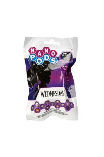 402788 Wednesday Nano Kapsül Figür Sürpriz Paket - 402788 Wednesday Nano Kapsül Figür Sürpriz Paket -