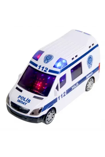 112 Polis İmdat 3D Işıklı Sesli Polis Aracı 112 Polis İmdat 3D Işıklı Sesli Polis Aracı