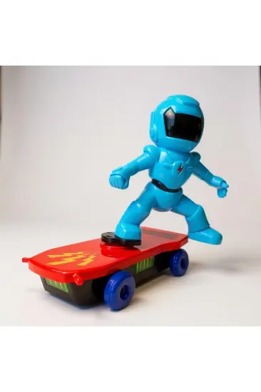 PİLLİ IŞIKLI KAYKAYCI KAYKAYCI ROBOT OYUNCAK