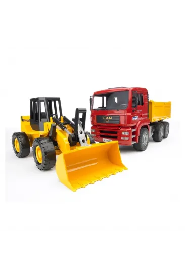 Man Damperli Kamyon Ve Fr 130 Kepçe Man Damperli Kamyon Ve Fr 130 Kepçe
