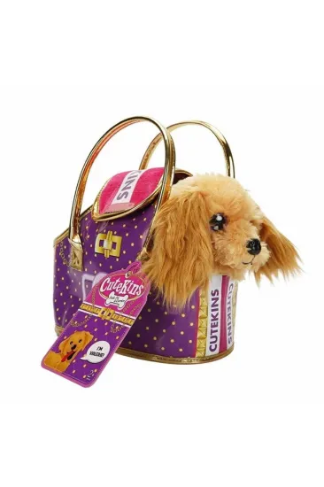 50585 Taşıma Çantalı Peluş Köpek -NessiWorld 50585 Taşıma Çantalı Peluş Köpek -NessiWorld
