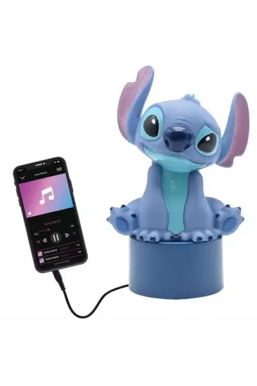 Masa Üstü Gece Lambası ve Stitch Hoparlör Masa Üstü Gece Lambası ve Stitch Hoparlör