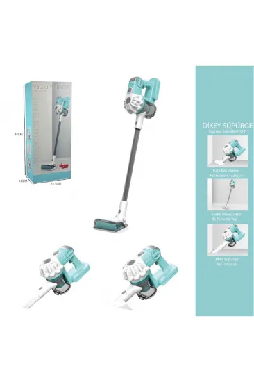 Dikey Elektrik Süpürgesi Yeşil-Gri (3 in1 ) Kapalı Kutu Dikey Elektrik Süpürgesi Yeşil-Gri (3 in1 ) Kapalı Kutu