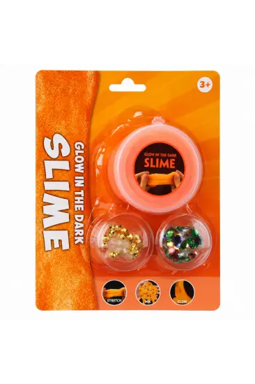 Karanlıkta Parlayan Turuncu Slime Karanlıkta Parlayan Turuncu Slime
