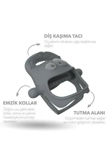 Diş Kaşıyıcı Gri Diş Kaşıyıcı Gri