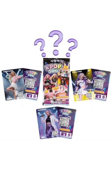 Kpop Stars Kartları Sürpriz Paket Kpop Stars Kartları Sürpriz Paket