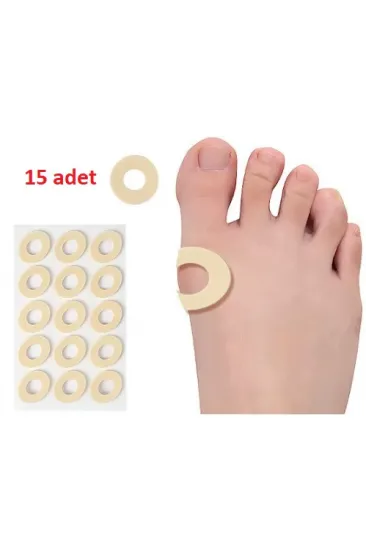 Ayak Nokta Pedi Sünger Yastık 15 li Ayak Nokta Pedi Sünger Yastık 15 li