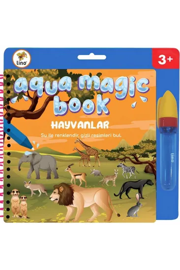 Aqua Magic Book Hayvanlar Sihirli Boyama Kitabı Aqua Magic Book Hayvanlar Sihirli Boyama Kitabı