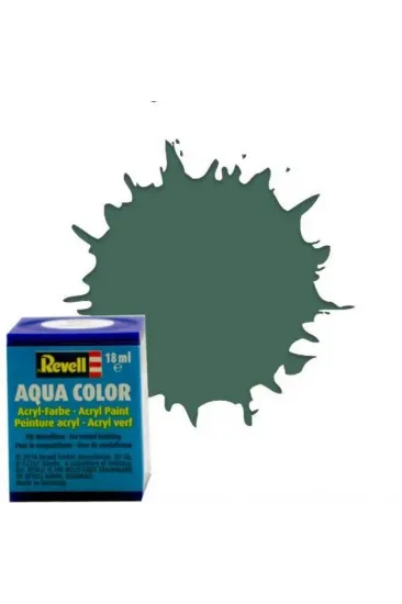 Aqua Color Greenish Grey - Mat Boya- 18 ml