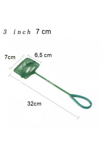 Akvaryum Balık Yakalama Kepçesi 3 inç 7 cm Akvaryum Balık Yakalama Kepçesi 3 inç 7 cm