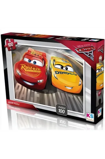 Ks Games Cars Puzzle 100 Parça CR.714-1 Ks Games Cars Puzzle 100 Parça CR.714-1