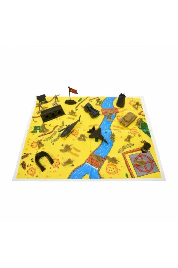 ERN-852 Toys Pvcli Asker Seti - Eren Oyuncak ERN-852 Toys Pvcli Asker Seti - Eren Oyuncak