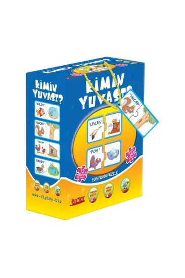 8513 2 Lİ KİMİN YUVASI PUZZLE KUTULU 8513 2 Lİ KİMİN YUVASI PUZZLE KUTULU