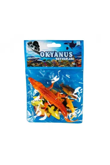 Okyanus Hayvanları Poşetli Hayvan Oyun Seti Okyanus Hayvanları Poşetli Hayvan Oyun Seti