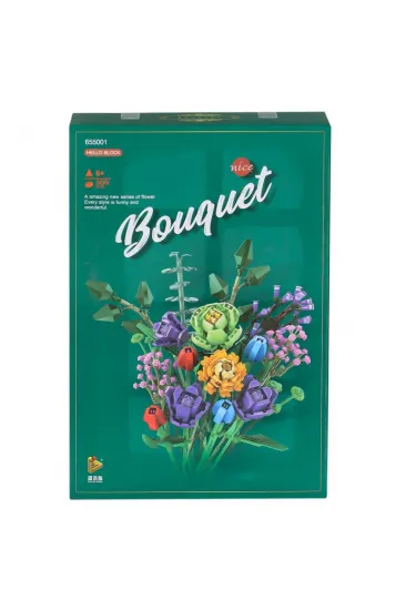 P655001 Panlos Çiçek Buketi 999 Parça Blok Seti -Vagon life P655001 Panlos Çiçek Buketi 999 Parça Blok Seti -Vagon life