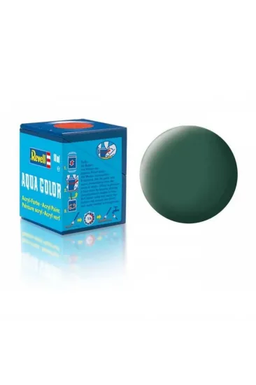 Aqua Color Dark Green - Mat Boya - 18 ml Aqua Color Dark Green - Mat Boya - 18 ml
