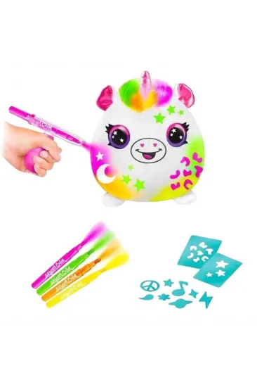 Airbrush Peluş Neon Boyama Seti Airbrush Peluş Neon Boyama Seti