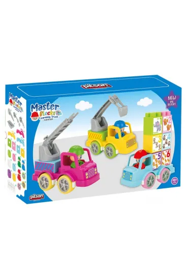 03 609 Master Bloklar Eğitici Kamyon -NessiWorld Oyuncak 03 609 Master Bloklar Eğitici Kamyon -NessiWorld Oyuncak