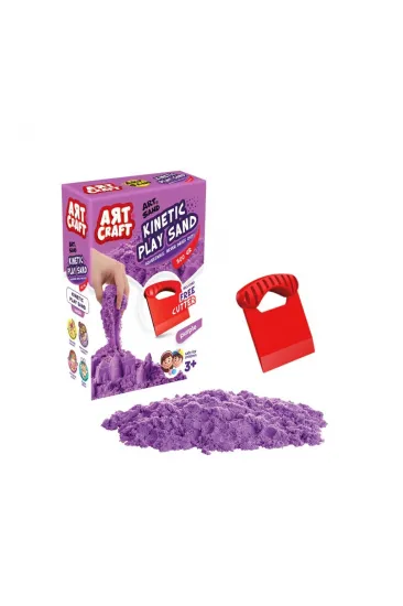 03689 NessiWorld Aksesuarlı Mor Kinetik Oyun Kumu 500 gr 03689 NessiWorld Aksesuarlı Mor Kinetik Oyun Kumu 500 gr