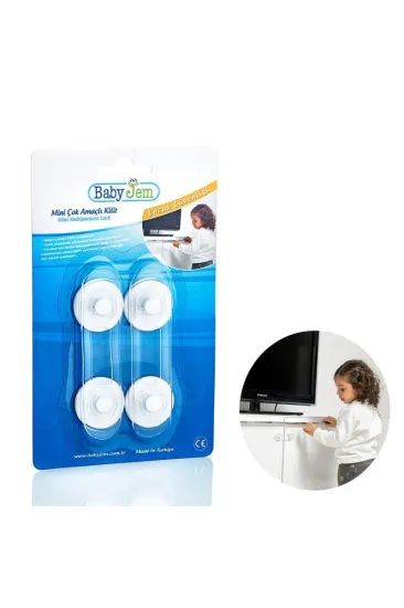 Mini Çok Amaçlı Kilit 2'Li 059 Mini Çok Amaçlı Kilit 2'Li 059