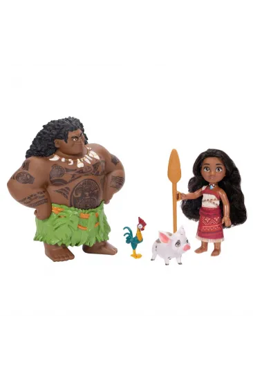 Disney Moana 2 Moana ve Maui Oyun Seti 15 cm Disney Moana 2 Moana ve Maui Oyun Seti 15 cm