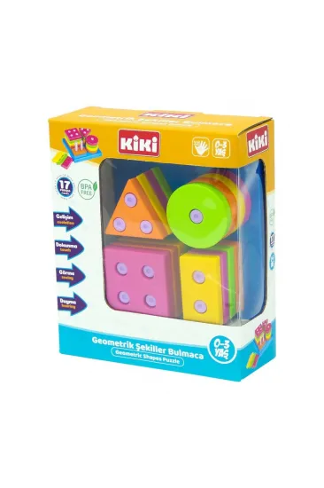 Kiki Geometrik Şekiller Bulmaca Kiki Geometrik Şekiller Bulmaca