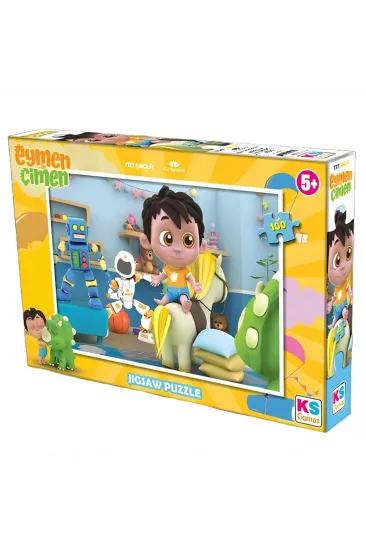 NessiWorld Games Eymen ile Çimen 100 Parça Puzzle NessiWorld Games Eymen ile Çimen 100 Parça Puzzle