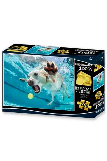 Su Altında Köpek Daisy Puzzle 100 Parça Su Altında Köpek Daisy Puzzle 100 Parça