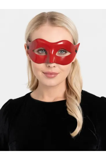 Kırmızı Renk Masquerade Kostüm Partisi Venedik Balo Maskesi Kırmızı Renk Masquerade Kostüm Partisi Venedik Balo Maskesi