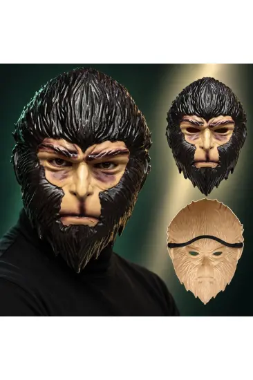 Maymun Kral Wukong Plastik Yüz Maskesi Maymun Kral Wukong Plastik Yüz Maskesi