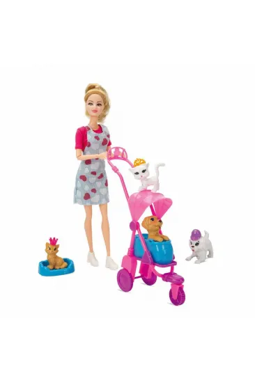 Annesi ve Sevimli Dostlar Manken Bebek Annesi ve Sevimli Dostlar Manken Bebek