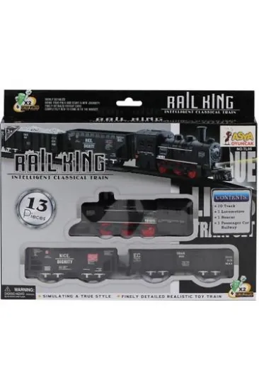 TL05 13 PARÇA IŞIKLI KLASİK TREN- ŞİM TL05 13 PARÇA IŞIKLI KLASİK TREN- ŞİM