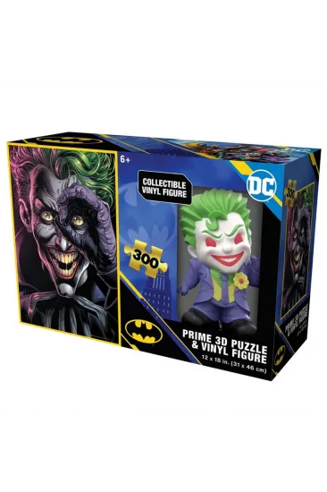 Joker Figür ve 300 Parça Puzzle Joker Figür ve 300 Parça Puzzle