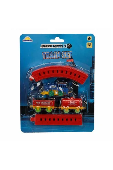 2559 Maxx Wheels Mini Tren Seti 11 Parça - 2559 Maxx Wheels Mini Tren Seti 11 Parça -