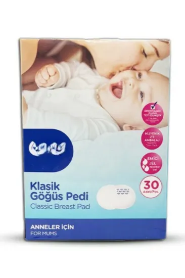 Klasik Göğüs Pedi 30 Adet 332